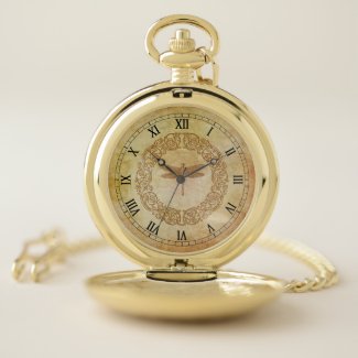 Elegant, Vintage, Victorian Steampunk Dragonfly