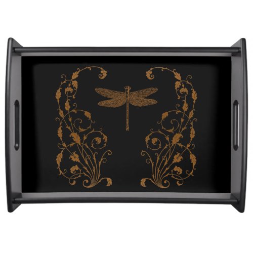 Elegant Vintage Victorian Steampunk Serving Tray