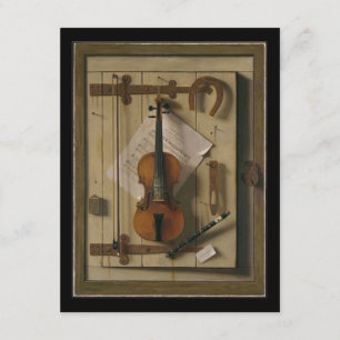 Elegant Vintage Violin Music Recital Invitations