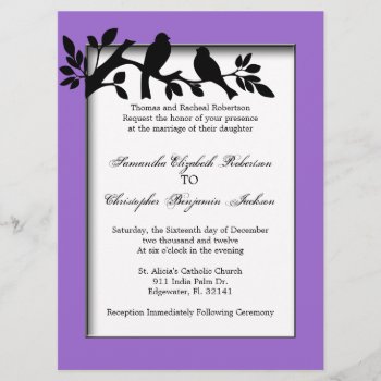 Elegant Vintage Wedding Invite by ForeverAndEverAfter at Zazzle