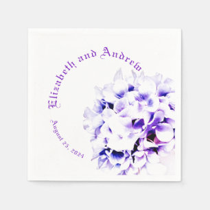 Elegant Violets  Napkins