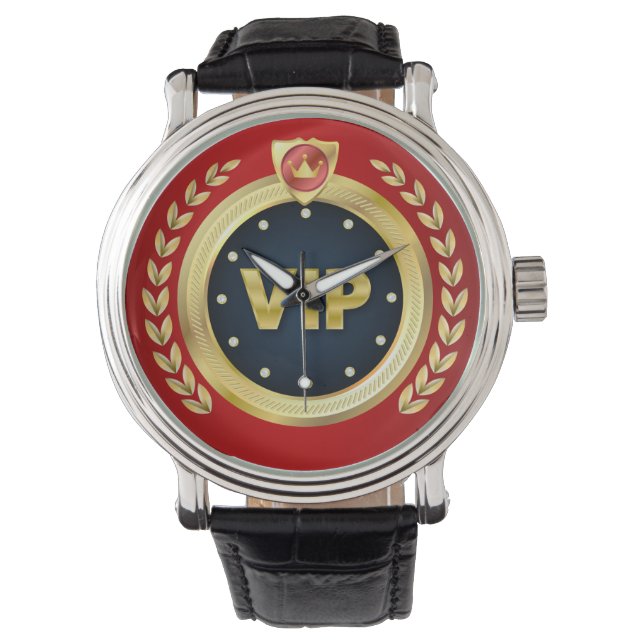 Elegant VIP Emblem Watch (Front)