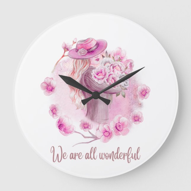 Elegant Wall Clock for Home Decor | Stylish Modern (Front)