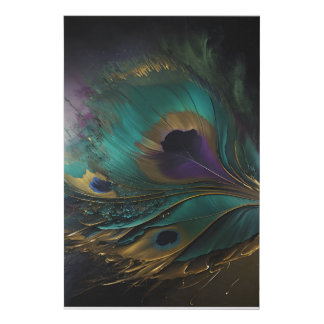 Elegant Wall Decor Faux Canvas Print