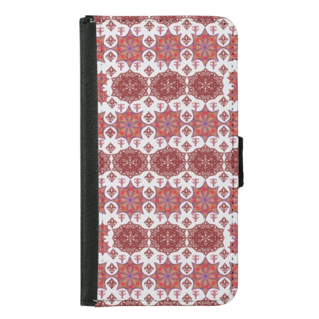 Elegant Wallet Phone Case with Card Slots – Flip C (Front)