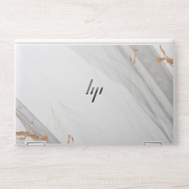Elegant  Water Marble HP Laptop Skin (Front)
