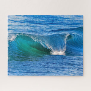 Elegant Water Motion of Ocean Waves in Mexico Jigsaw Puzzle