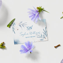 Elegant Watercolor Beauty Therapist with QR Code