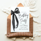 33rd birthday invitation Birthday dinner Floral