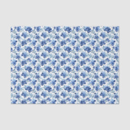 Elegant Watercolor Blueberries Tissue Paper
