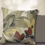 Elegant Watercolor Botanical Throw Pillow