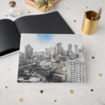 Elegant Watercolor Brooklyn Bridge NYC  Guest Book