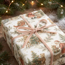 Elegant Watercolor Christmas Floral Botanical