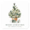 Elegant Watercolor Christmas Tree
