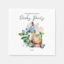 Elegant Watercolor Derby Party 