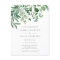 Elegant Watercolor Eucalyptus Engagement Party
