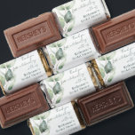 Elegant Watercolor Eucalyptus Script Bridal Shower Hershey's Miniatures<br><div class="desc">Eucalyptus Greenery Watercolor Bridal Shower Thank You Hershey's Miniatures that you can easily customize for your special event and annual occasions.</div>