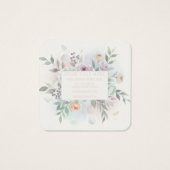 Elegant Watercolor Floral  (Back)