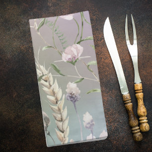 Elegant Watercolor Floral Cloth Napkin