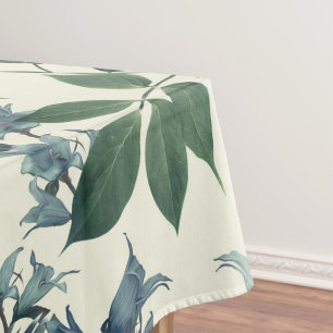 Elegant watercolor floral decorative pattern   tablecloth