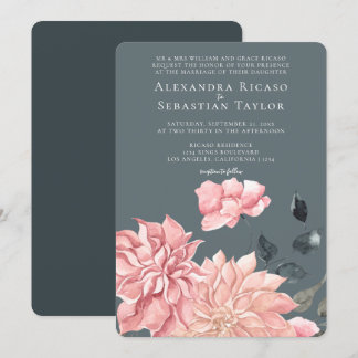 Elegant Watercolor Floral Wedding