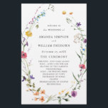 Elegant Watercolor Floral Wedding Ceremony Program<br><div class="desc">For further customization,  please click the "Personalize this template",  then "Edit using Design Tool". Stylish editable easy to use wedding templates,  more items available in the store (invitations,  rsvp,  thank you cards,  stationery & decor). If you need help or matching items,  please contact me.</div>