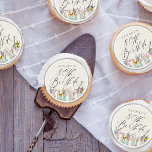 Elegant Watercolor Florals 80th Birthday  Edible Frosting Rounds<br><div class="desc">Elegant Watercolor Florals 80th Birthday Edible Frosting Rounds</div>