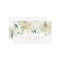 Elegant Watercolor Flowers with Faux Gold Foil