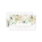Elegant Watercolor Flowers with Faux Gold Foil