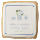 Elegant Watercolor Ginger Jar Wedding Shower Party