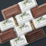 Elegant Watercolor Greenery Wedding Sage Green Hershey's Miniatures<br><div class="desc">Modern Elegant Watercolor Botanical Greenery Wedding Chocolate Candy Bars include eucalyptus leaves,  green botanical foliage,  dusty blue leaves and other beautiful botanical greenery. Sage Green Text.</div>