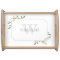 Elegant Watercolor monogrammed tray