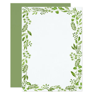 Inspirational 11 Blank Card For Invitation
