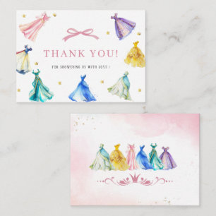 Elegant Watercolor spring wildflowerFlat Note Card