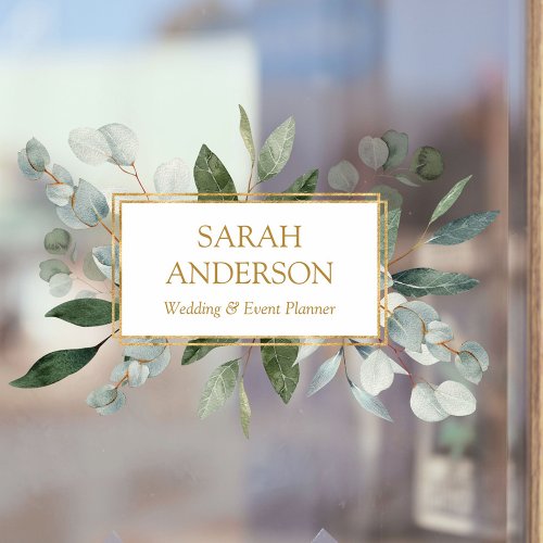 Elegant Watercolor Tropical Eucalyptus Greenery