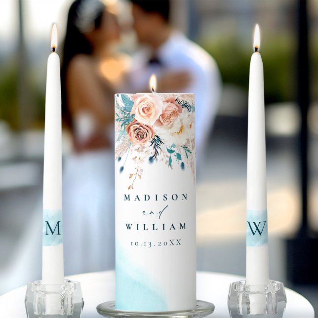 Elegant  Watercolor Unity Candle Set (Creator Uploaded)