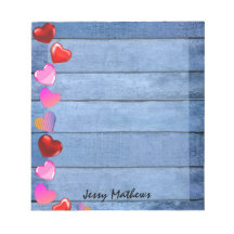 ELEGANT WATERCOLOR VALENTINE LOVE RED HEARTS