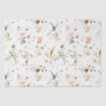 Elegant Watercolor Wildflower Garden  Tissue Paper<br><div class="desc">Throw all caution to the wind with this whimsical wildflower garden theme done in beautiful watercolor. So many gifts to wrap for weddings,  birthdays,  mothers day,  bridal showers,  and more</div>
