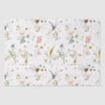 Elegant Watercolor Wildflower Garden Tissue Paper<br><div class="desc">Throw all caution to the wind with this whimsical wildflower garden theme done in beautiful watercolor. So many gifts to wrap for weddings,  birthdays,  mothers day,  bridal showers,  and more</div>