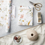 Elegant Watercolor Wildflower Garden Wrapping Paper<br><div class="desc">Throw all caution to the wind with this whimsical wildflower garden theme done in beautiful watercolor. So many gifts to wrap for weddings,  birthdays,  mothers day,  bridal showers,  and more</div>