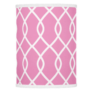 ELegant wave pattern - pink - Lamp shade