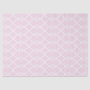 ELEGANT WAVE PATTERN - Soft Pink Tissue Paper