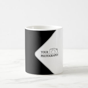 Elegant Wedding Add Personalized Photography Coffee Mug