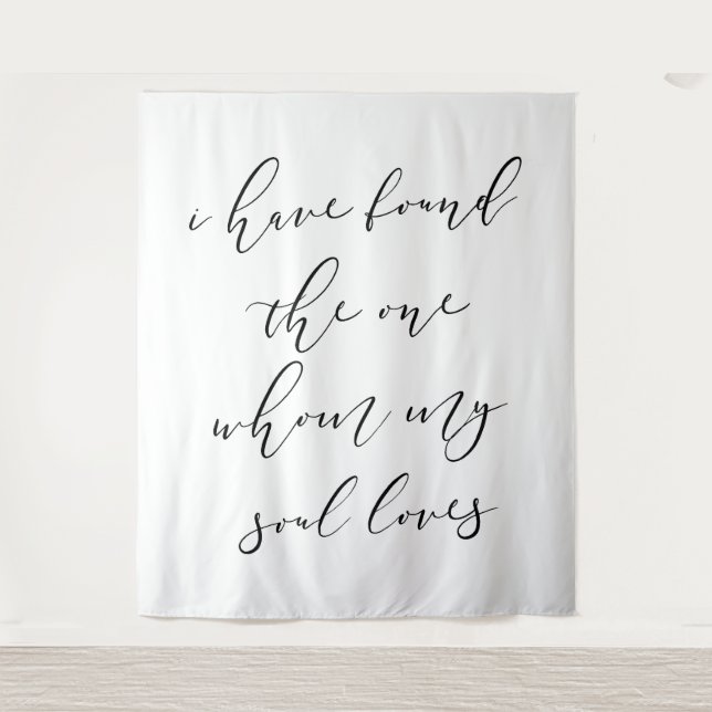 Elegant Wedding Backdrop Banner  (Front)