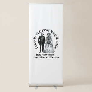 Elegant Wedding Banner Meaningful Love Quote Sign