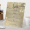 Elegant Wedding Bar Signature Cocktail  