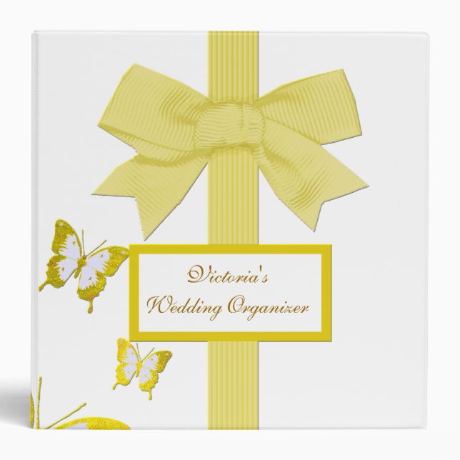 Elegant Wedding Binder (Front)