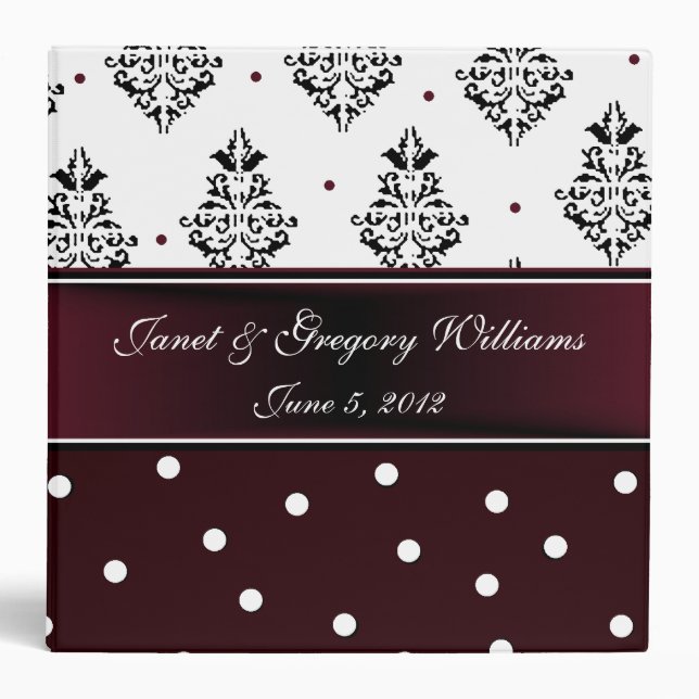 Elegant Wedding Binder (Front)