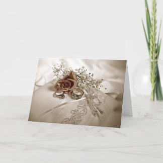 Elegant Wedding Card
