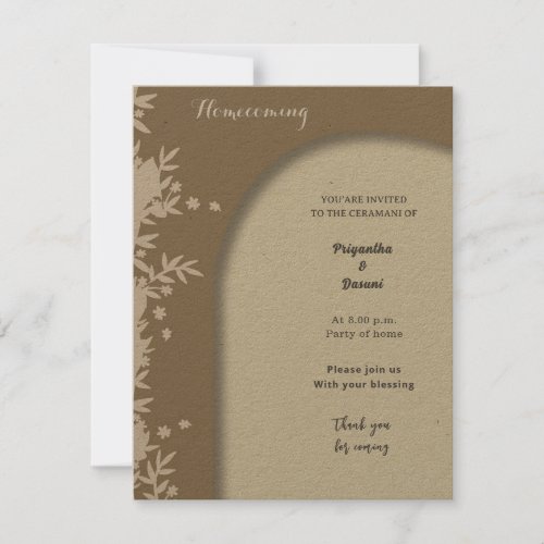 Elegant wedding cards 